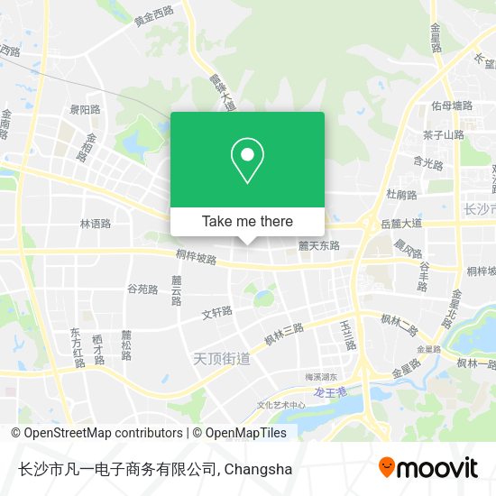 长沙市凡一电子商务有限公司 map
