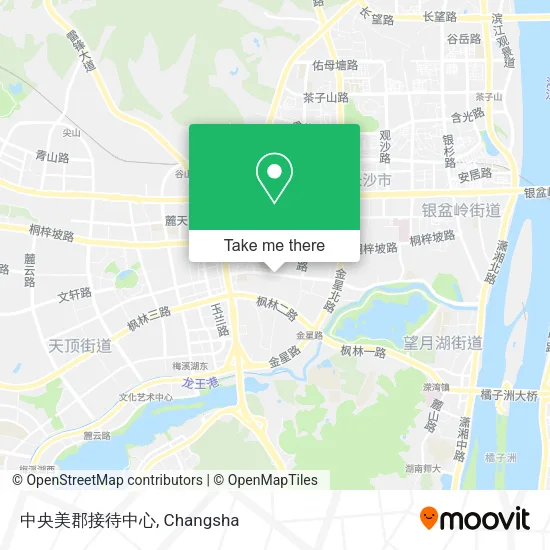 中央美郡接待中心 map