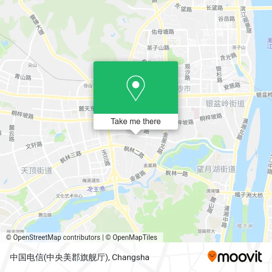中国电信(中央美郡旗舰厅) map