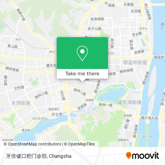 牙倍健口腔门诊部 map