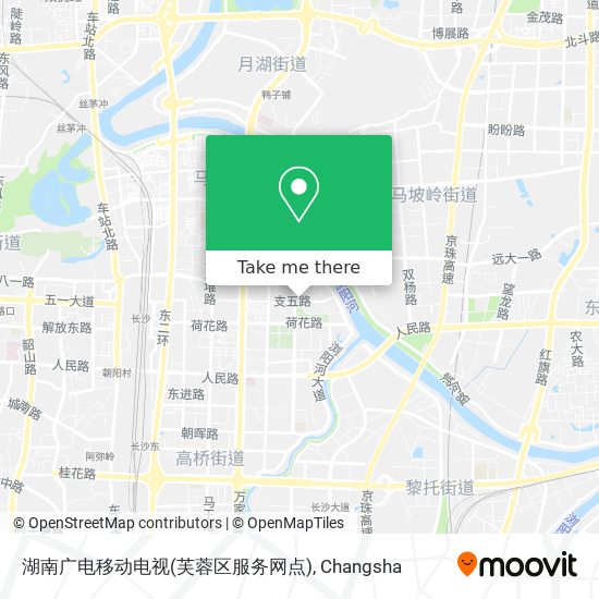 湖南广电移动电视(芙蓉区服务网点) map