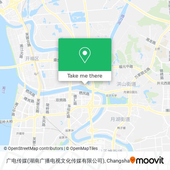 广电传媒(湖南广播电视文化传媒有限公司) map