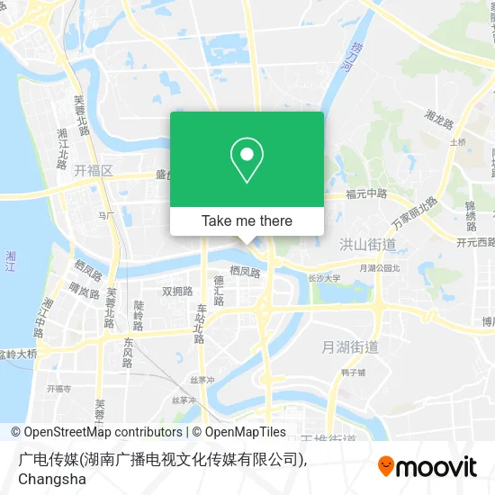 广电传媒(湖南广播电视文化传媒有限公司) map