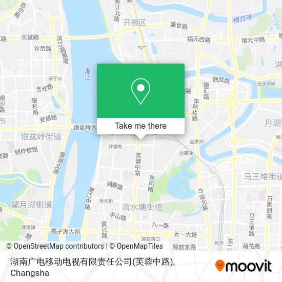 湖南广电移动电视有限责任公司(芙蓉中路) map