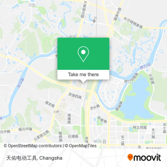天佑电动工具 map