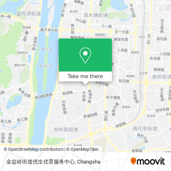 金盆岭街道优生优育服务中心 map