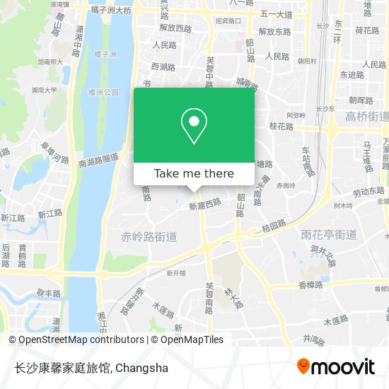 长沙康馨家庭旅馆 map