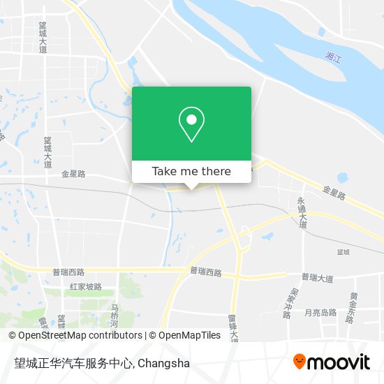 望城正华汽车服务中心 map