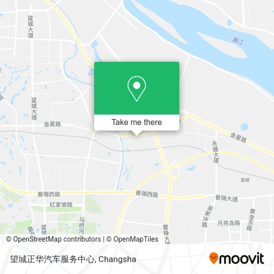 望城正华汽车服务中心 map