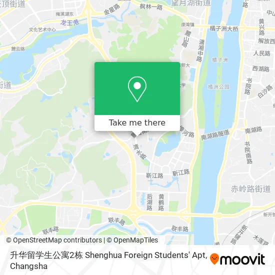 升华留学生公寓2栋 Shenghua Foreign Students' Apt map