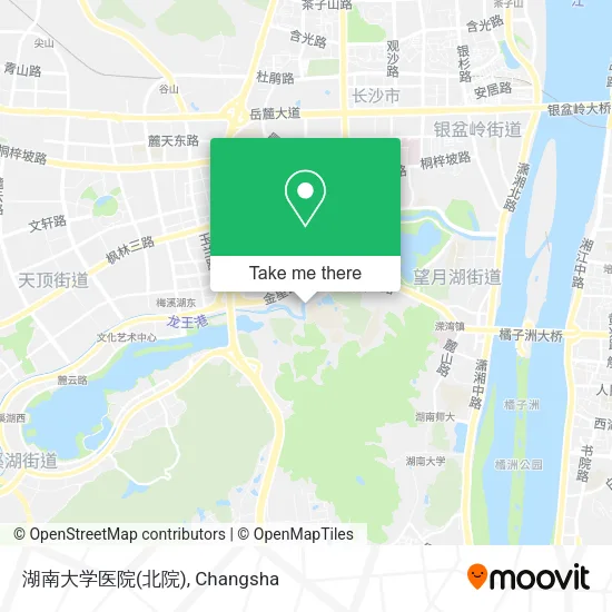 湖南大学医院(北院) map