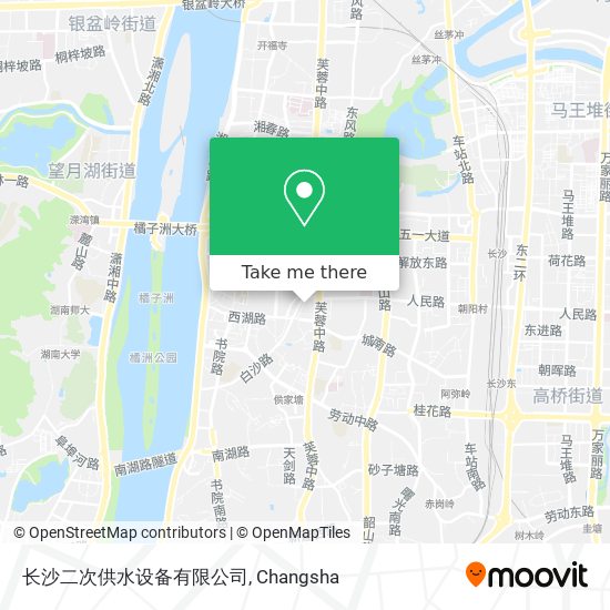 长沙二次供水设备有限公司 map