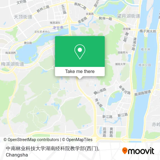 中南林业科技大学湖南经科院教学部(西门) map