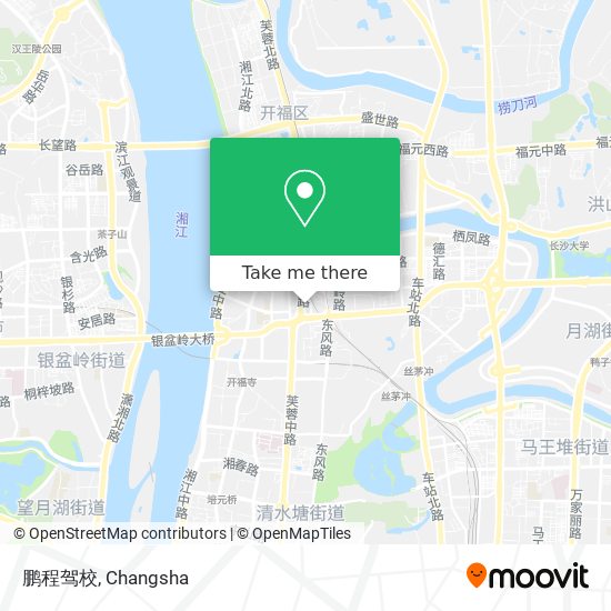 鹏程驾校 map