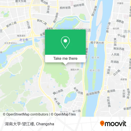 湖南大学-望江楼 map