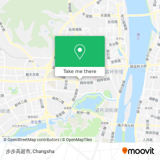 步步高超市 map