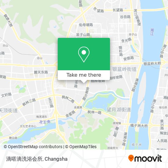 滴嗒滴洗浴会所 map