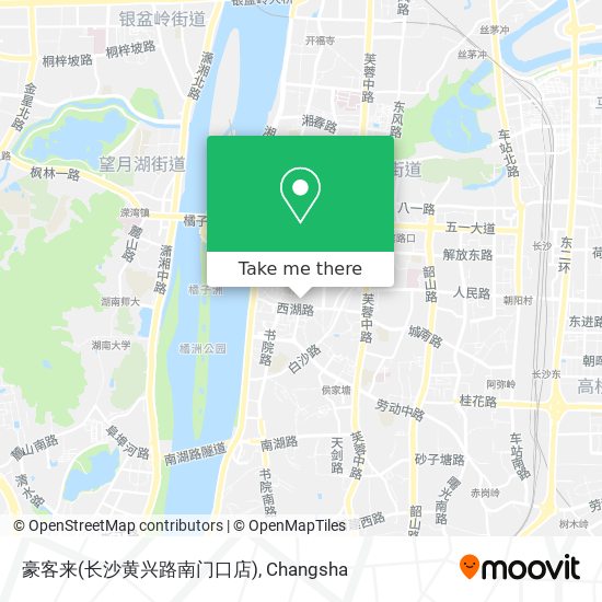 豪客来(长沙黄兴路南门口店) map