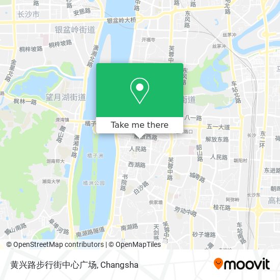 黄兴路步行街中心广场 map