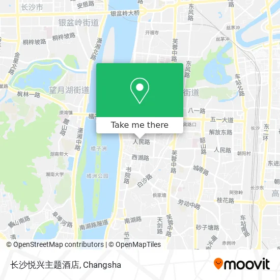长沙悦兴主题酒店 map
