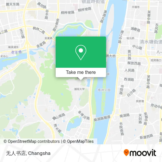 无人书店 map
