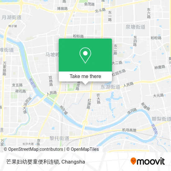 芒果妇幼婴童便利连锁 map