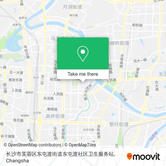 长沙市芙蓉区东屯渡街道东屯渡社区卫生服务站 map