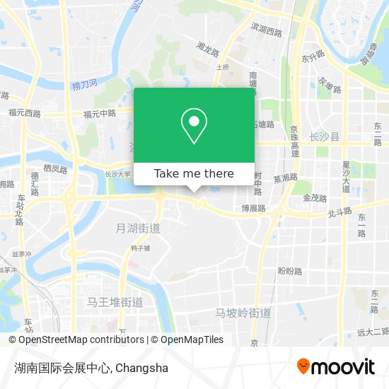 湖南国际会展中心 map