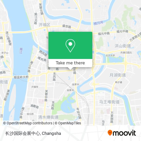 长沙国际会展中心 map
