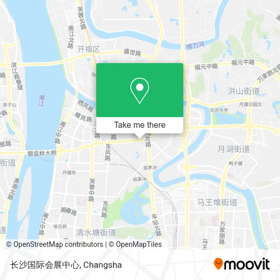长沙国际会展中心 map