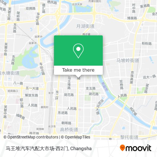 马王堆汽车汽配大市场-西2门 map