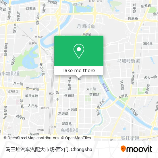马王堆汽车汽配大市场-西2门 map