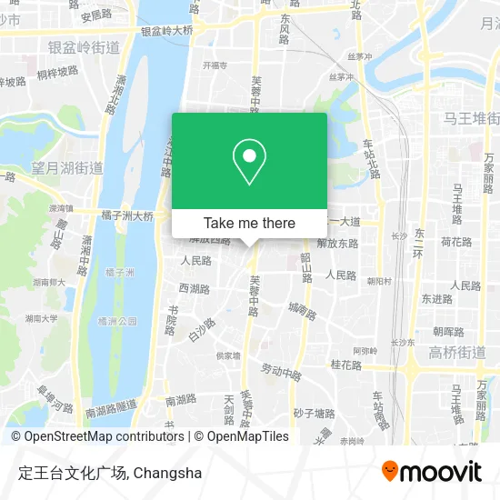 定王台文化广场 map
