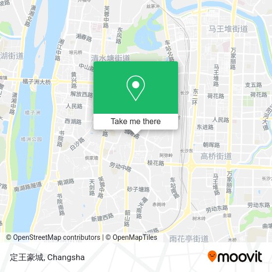 定王豪城 map