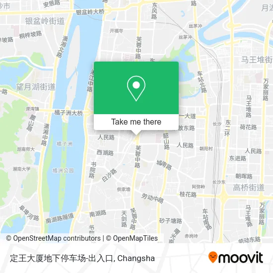 定王大厦地下停车场-出入口 map