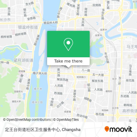 定王台街道社区卫生服务中心 map