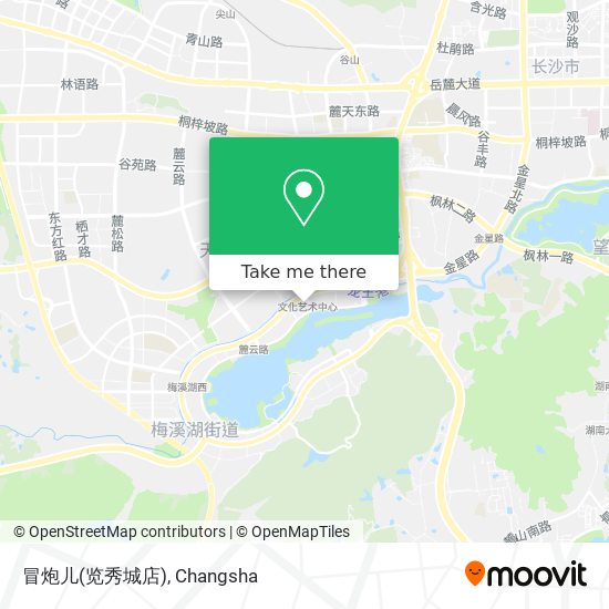 冒炮儿(览秀城店) map