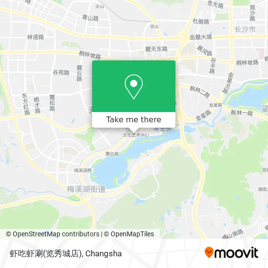 虾吃虾涮(览秀城店) map
