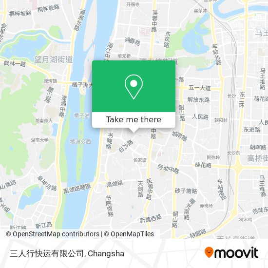三人行快运有限公司 map