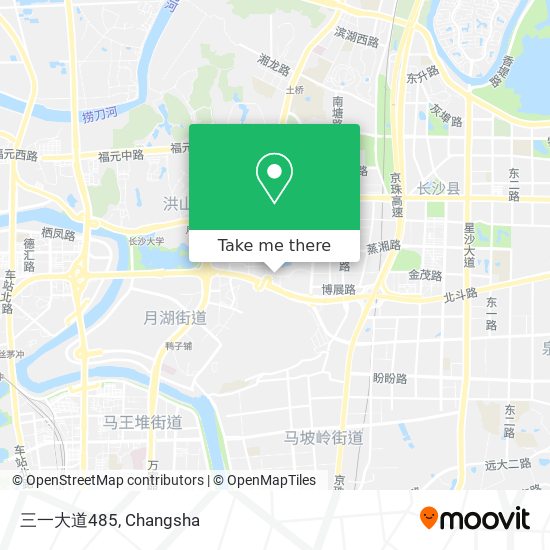 三一大道485 map