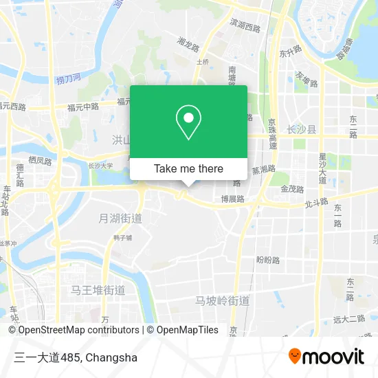三一大道485 map
