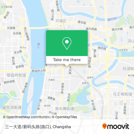 三一大道/新码头路(路口) map