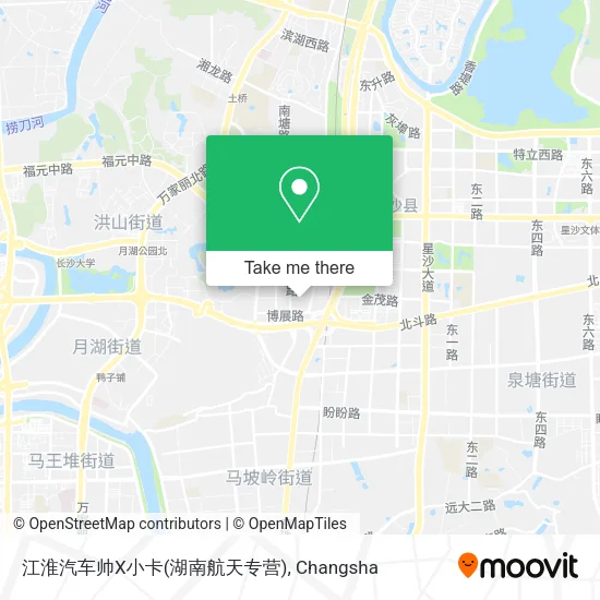 江淮汽车帅X小卡(湖南航天专营) map