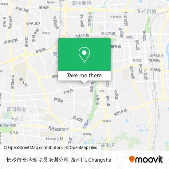 长沙市长盛驾驶员培训公司-西南门 map