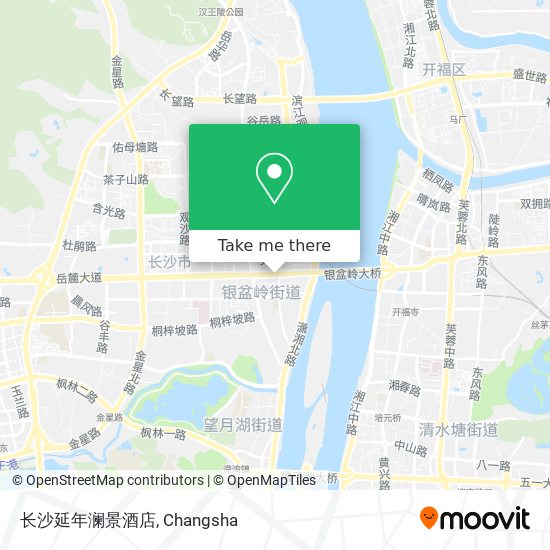长沙延年澜景酒店 map