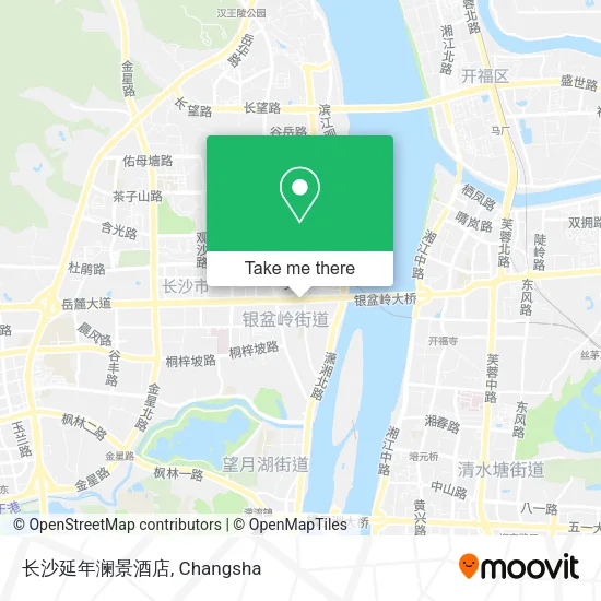 长沙延年澜景酒店 map