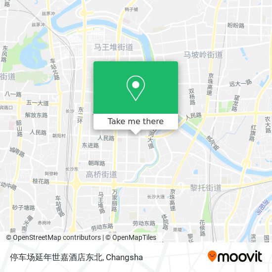 停车场延年世嘉酒店东北 map