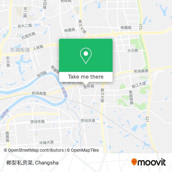 榔梨私房菜 map