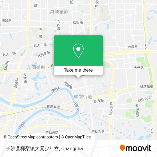 长沙县榔梨镇大元少年宫 map