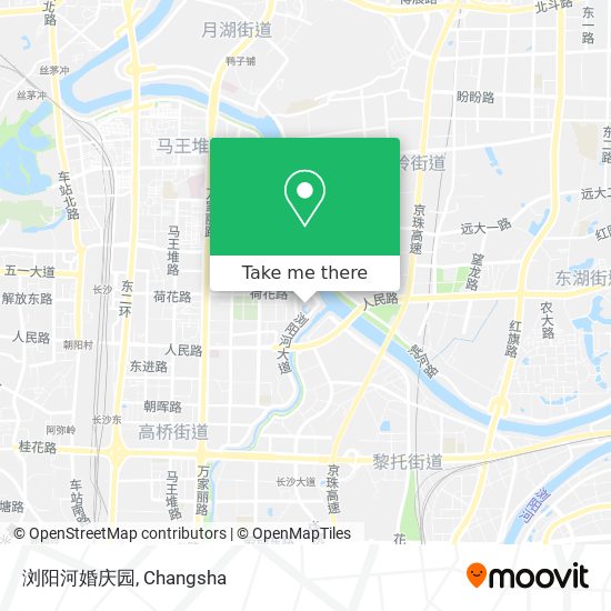 浏阳河婚庆园 map